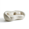 Sofa, Kuuka 2 zakrzywione zapięcie poliestrowe, 180 x 90 x 75 cm