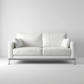 Sofa, 2-osobowa w kolorze litrauretanowym z podstawą metalową 180 x 85 x 82 cm